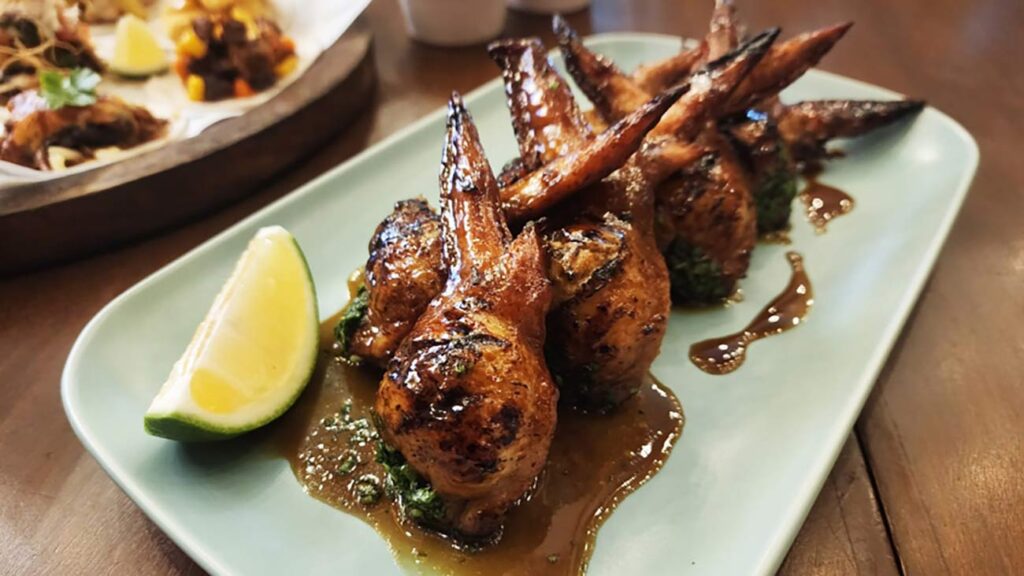 Peruvian Stuffed Chicken Wings
