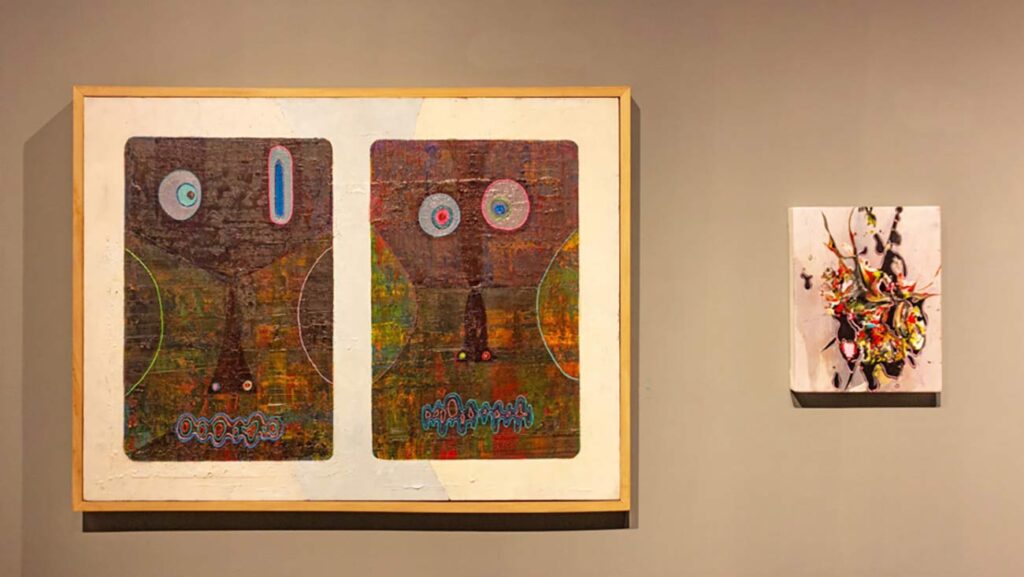 Collaborative piece by artists Clarence Chun and Luis Lorenzana