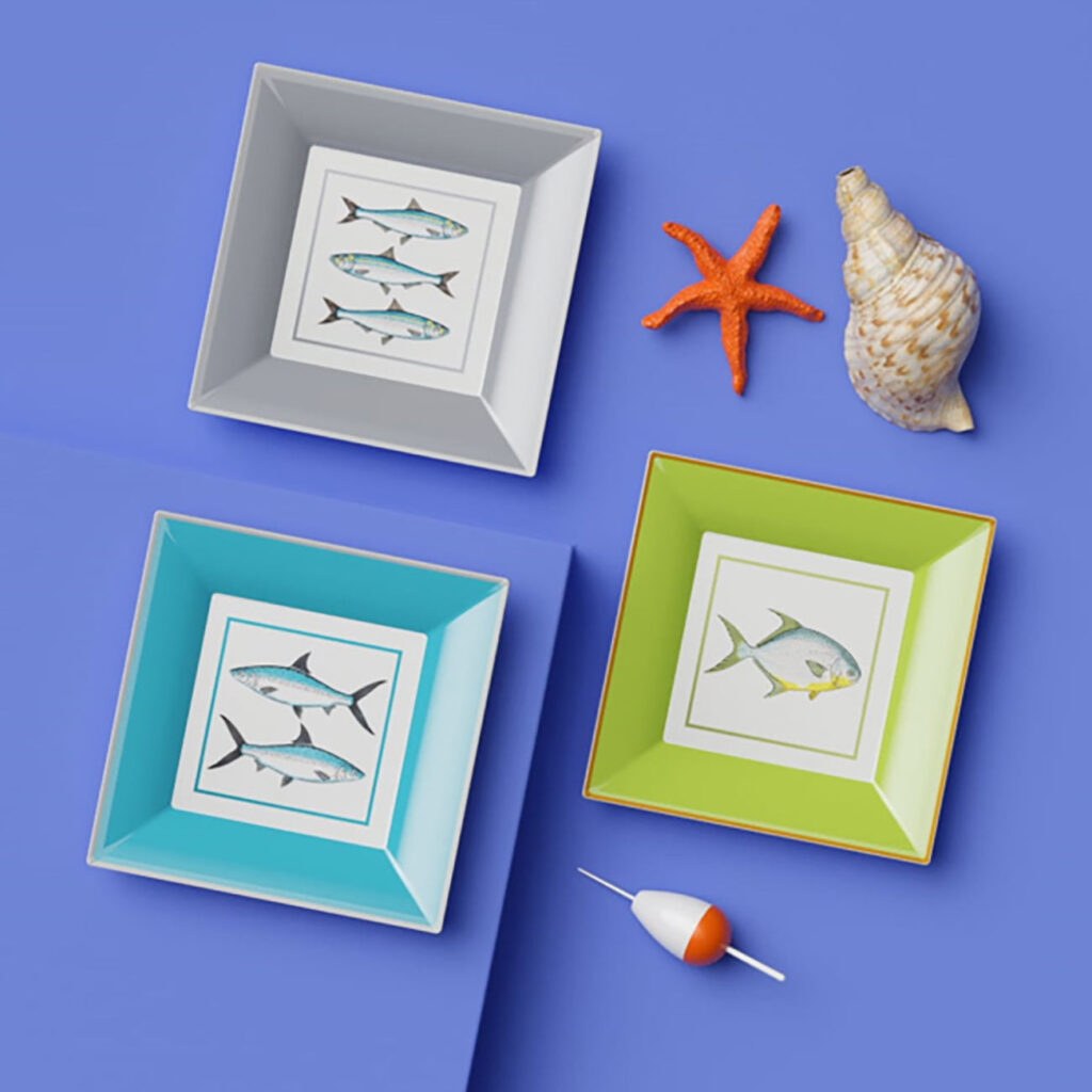 The ceramic collection brings the beauty of Philippine fishes to your home.