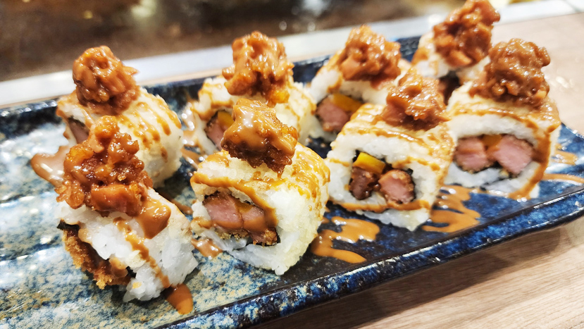 Spam sushi roll