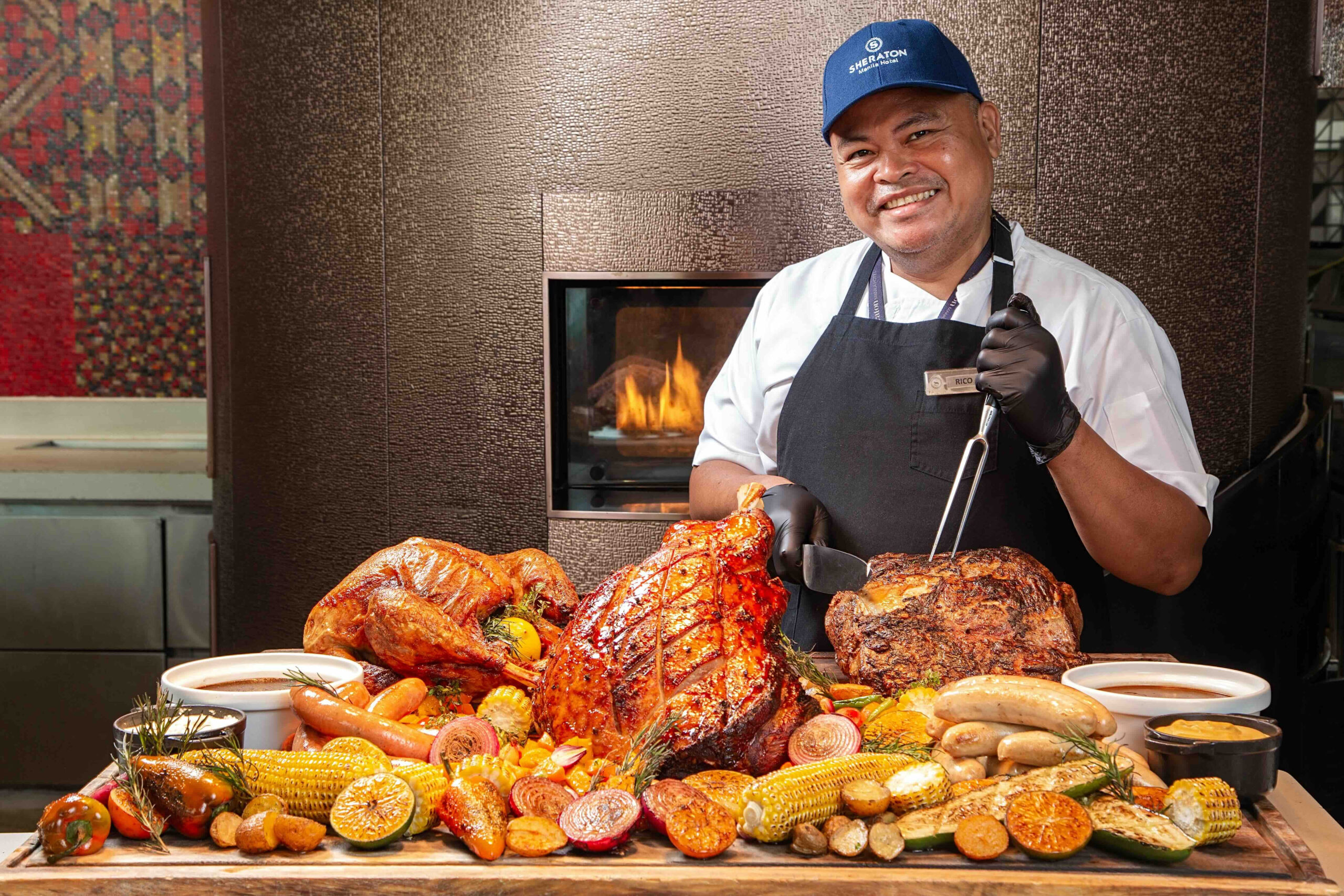 Buffet Spread at Sheraton Manila Hotel, Newport World Resorts