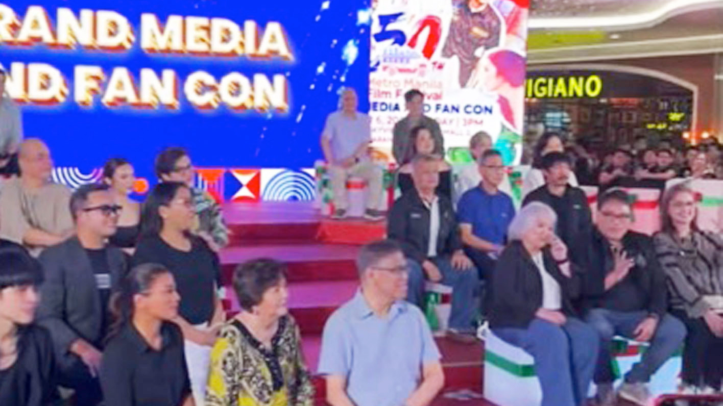 The stars of this year’s MMFF come together for the fan event in Cubao