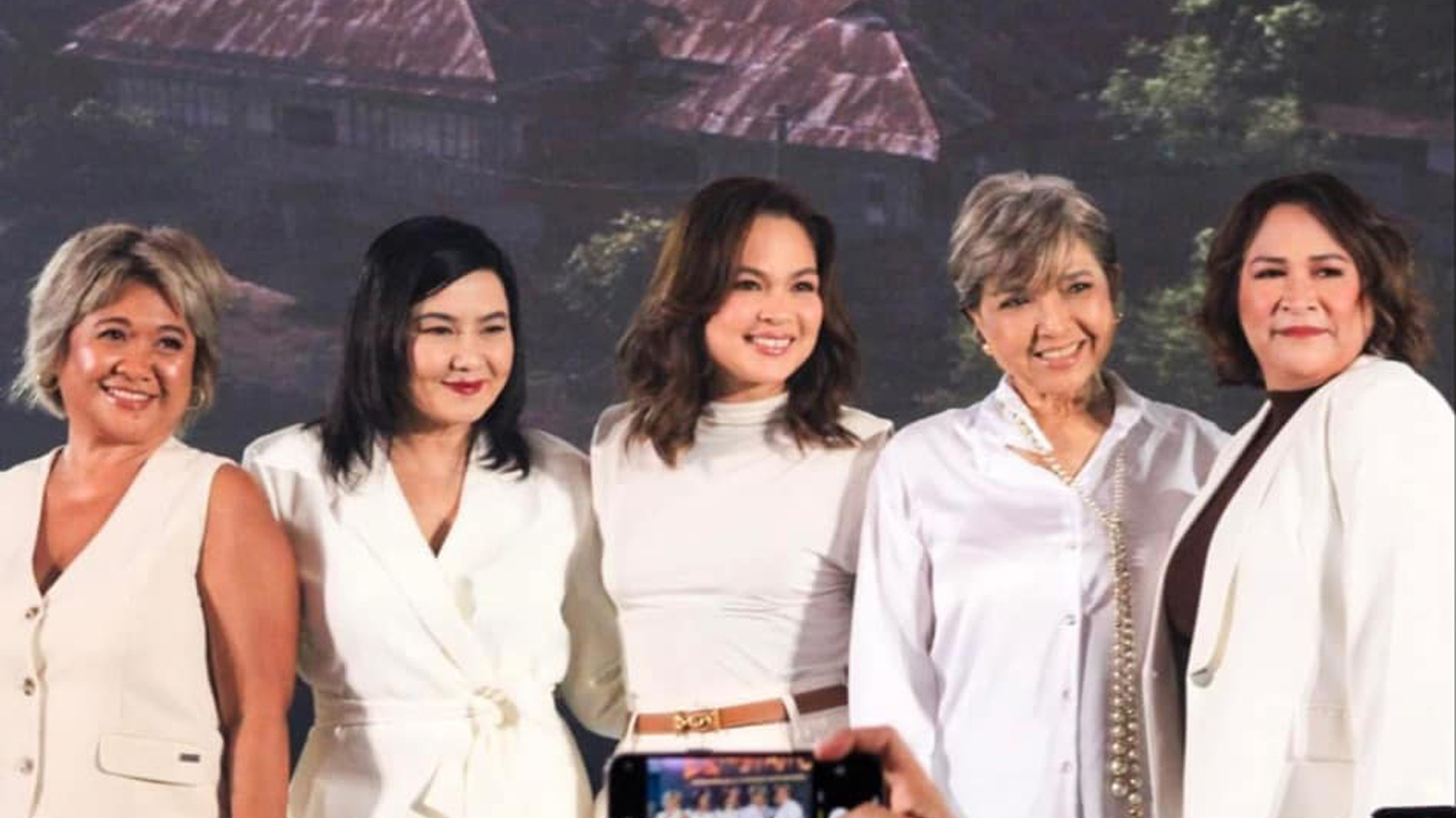EUGENE DOMINGO, LORNA TOLENTINO, JUDY ANN SANTOS, CHANDA ROMERO and JANICE DE BELEN