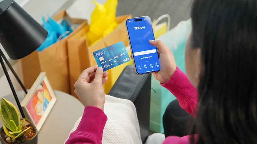Users can maximize their credit or even debit cards on the BDO Pay app.