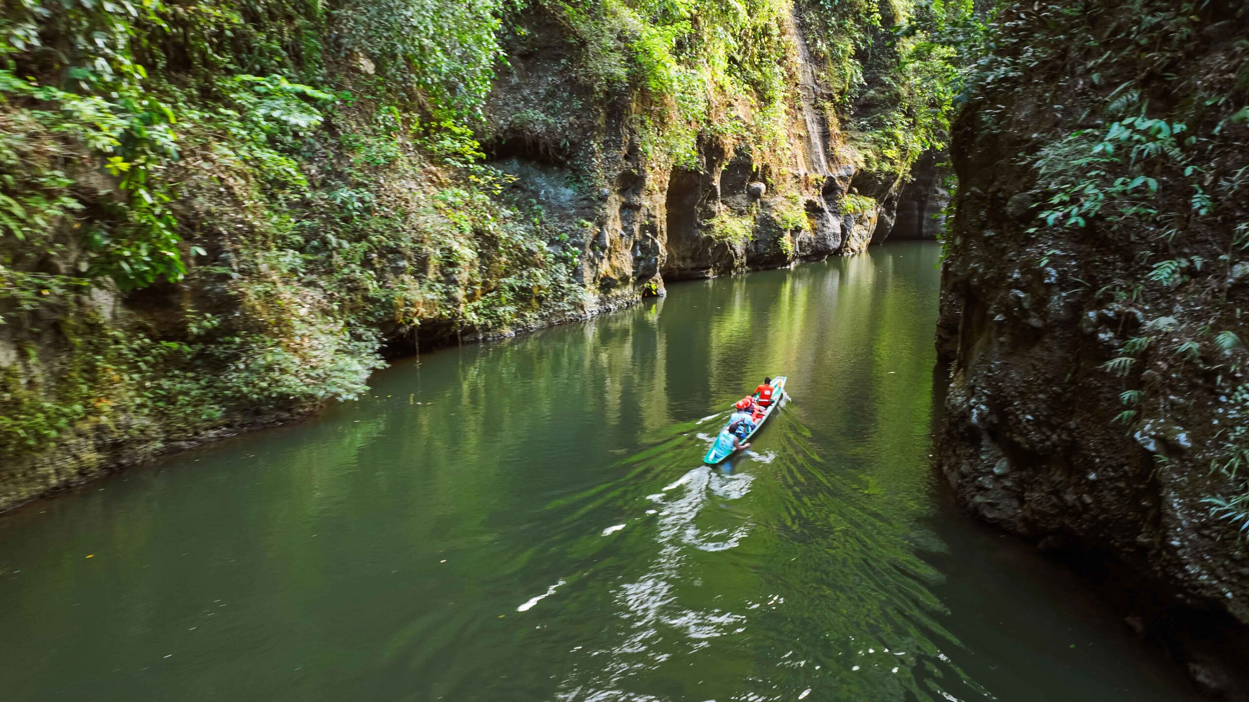 Pagsanjan Gorge National Park, a natural wonder in Laguna.