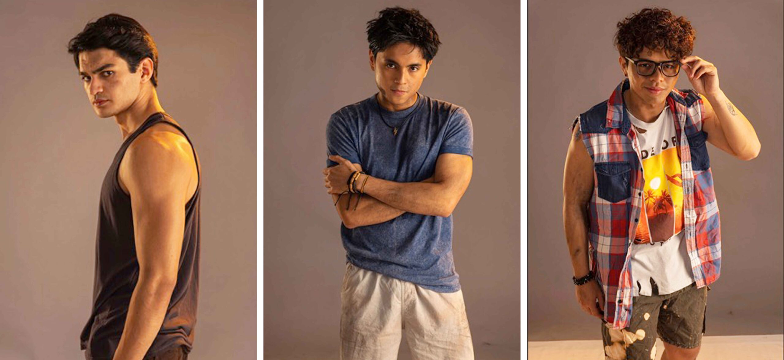 BRUCE ROELAND, MIGUEL TANFELIX AND KOKOY DE SANTOS