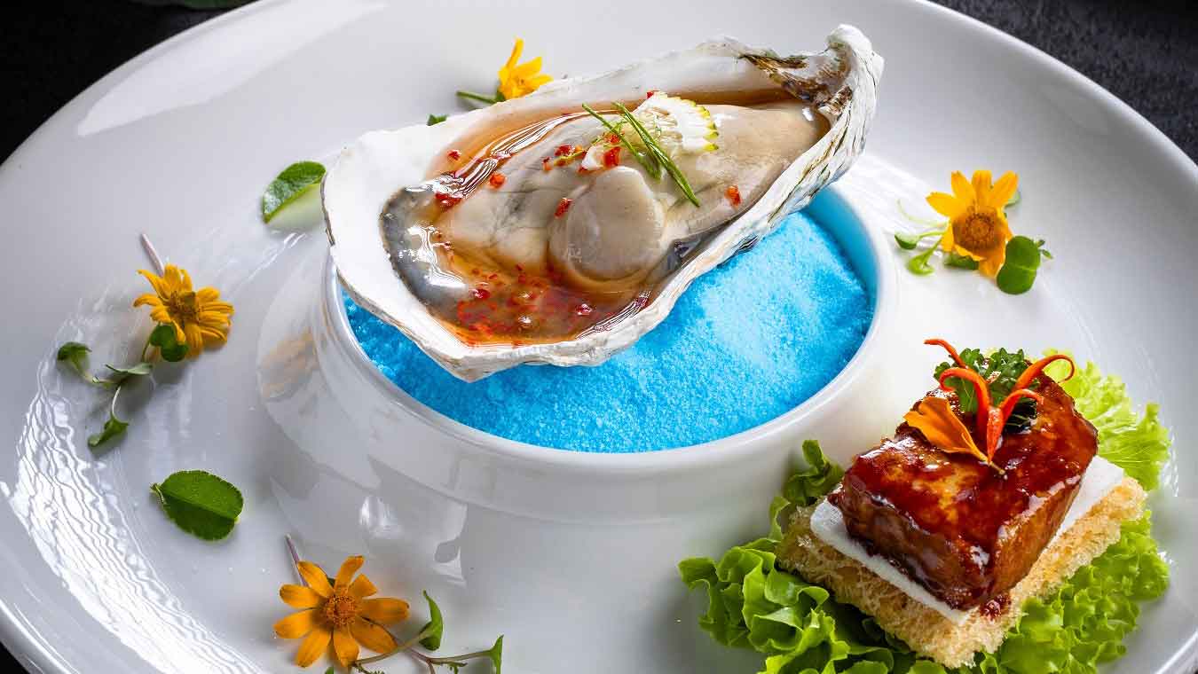 Crystal Dragon - Valentine’s four-course set menu - Ostra Regal Oyster