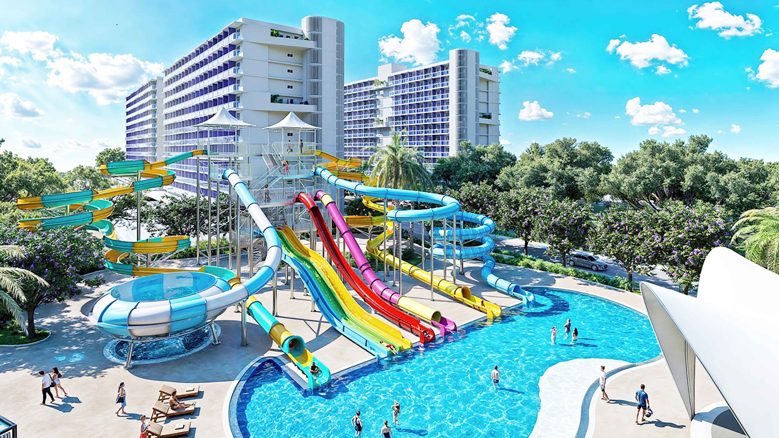 Azure North giant waterslides