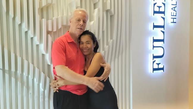Rebecca Bustamante, CEO of Asia Events and husband