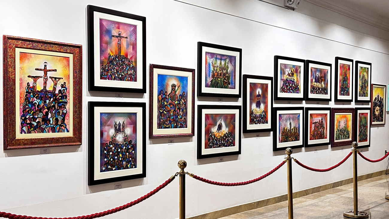 Kuwaresma by Manuel Baldemor at The Manila Hotel’s Art Gallery