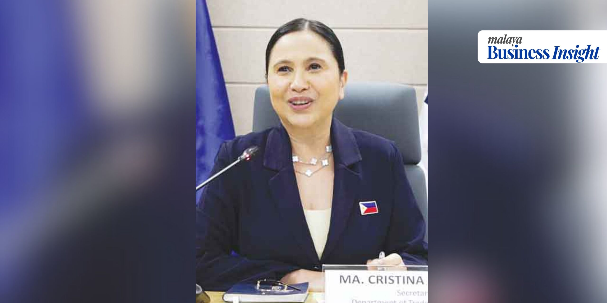 Trade Secretary Cristina Roque