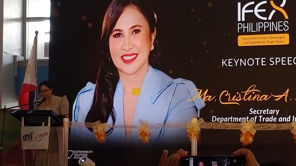 DTI Secretary Cristina Roque