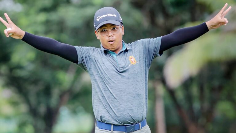 Tambalque cards sizzling 66 at Caliraya